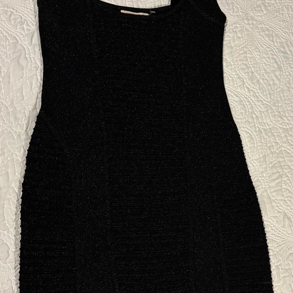 Ardene Black Textured Dress